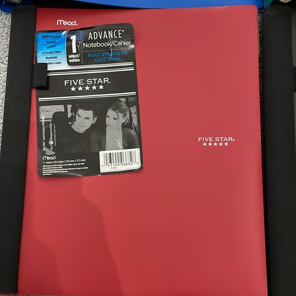 New Mead Five Star Back To School Supplies-Lot of 6 Items - Picture 5 of 13